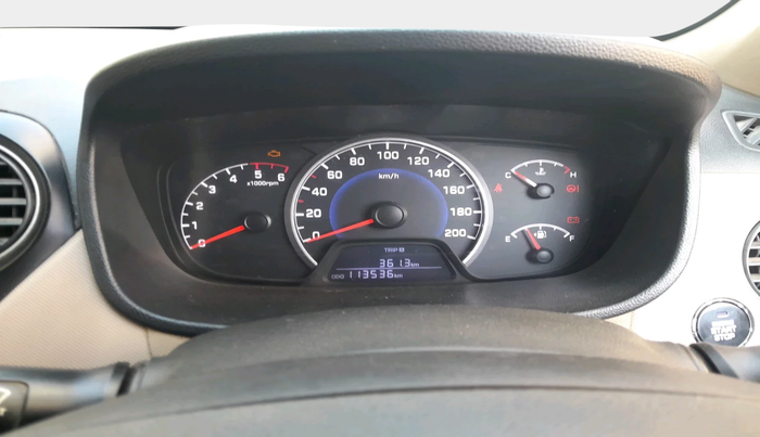 2017 Hyundai Grand i10 ASTA U2 1.2 CRDI, Diesel, Manual, 1,13,536 km, interior