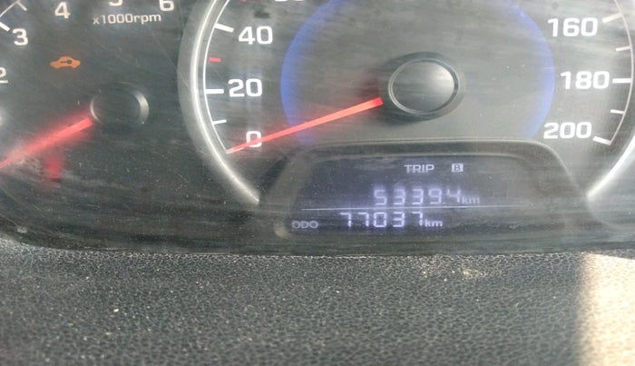 2017 Hyundai Grand i10 MAGNA 1.1 CRDI, Diesel, Manual, 77,037 km, interior