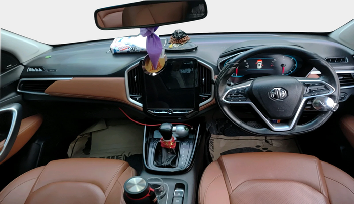 2021 MG HECTOR PLUS SHARP 1.5 PETROL TURBO CVT 6-STR, Petrol, Automatic, 1,65,789 km, interior