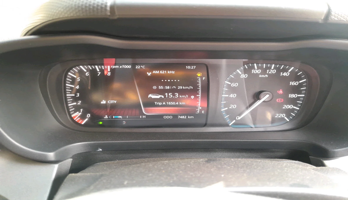 2023 Tata ALTROZ XZ + SUNROOF, Petrol, Manual, 7,482 km, interior