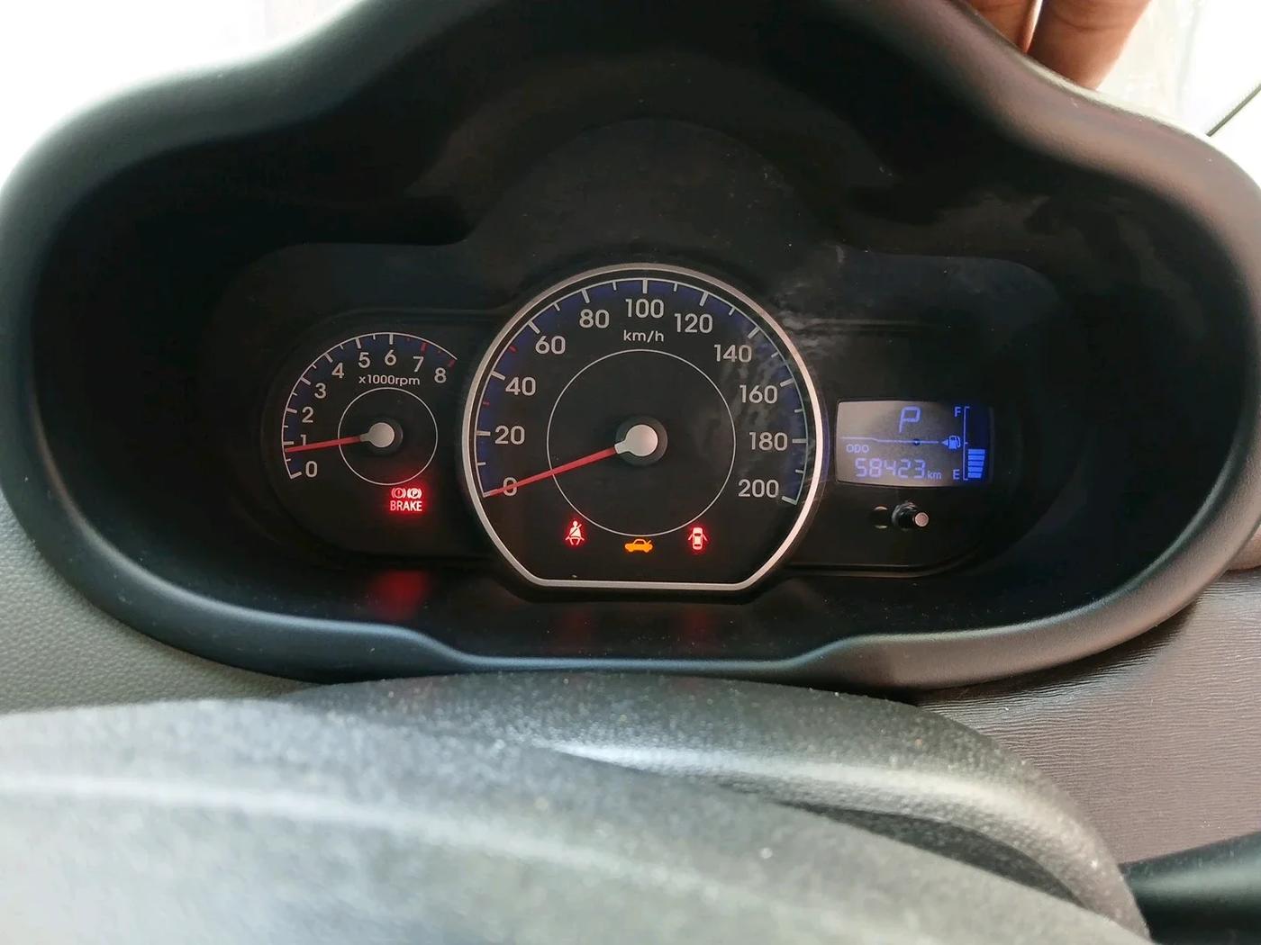 2012 Hyundai i10 SPORTZ 1.2 AT, Petrol, Automatic, 58,423 km, interior