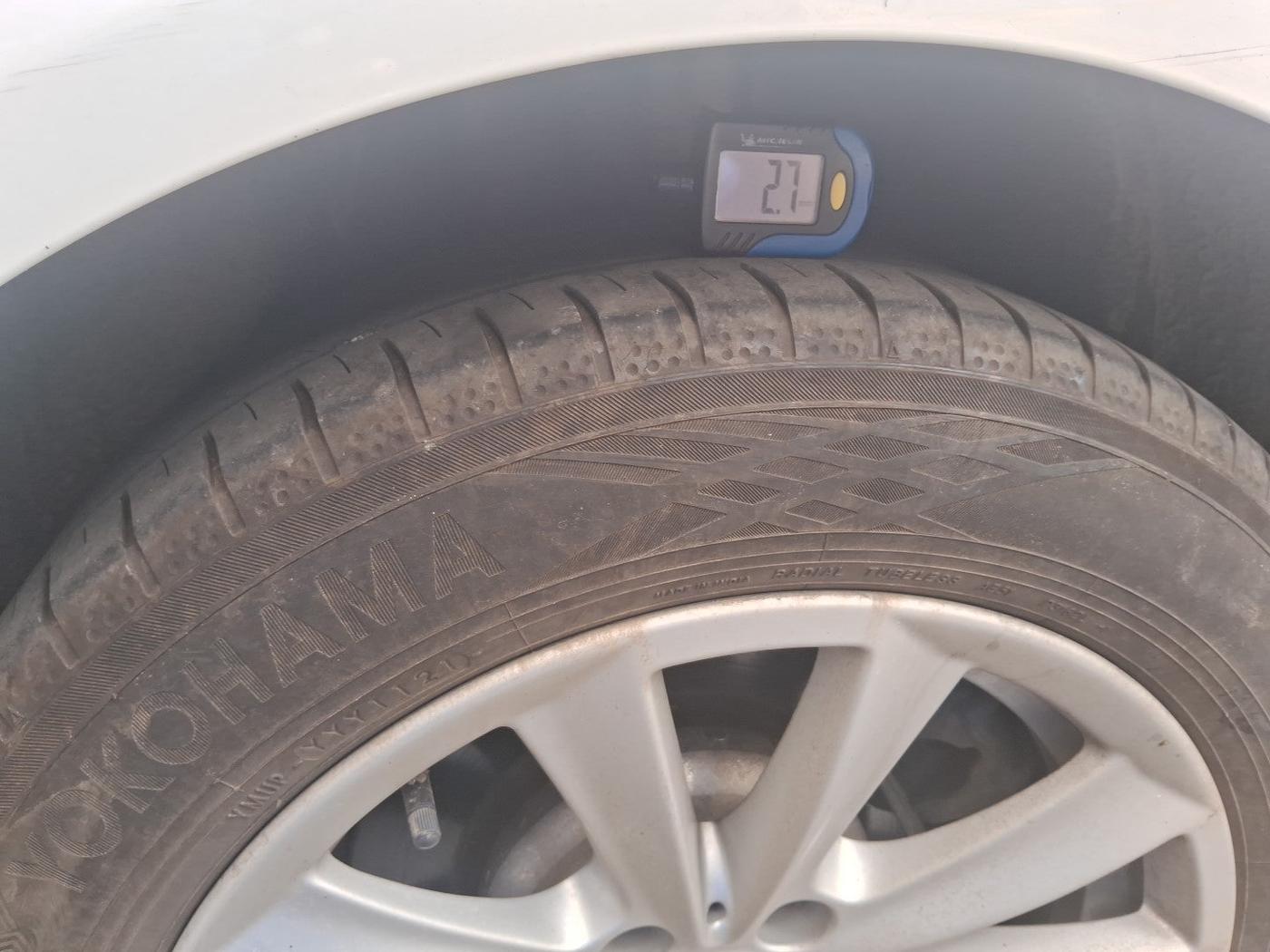 2013 BMW 5 Series 520D 2.0, Diesel, Automatic, 67,503 km, tyre