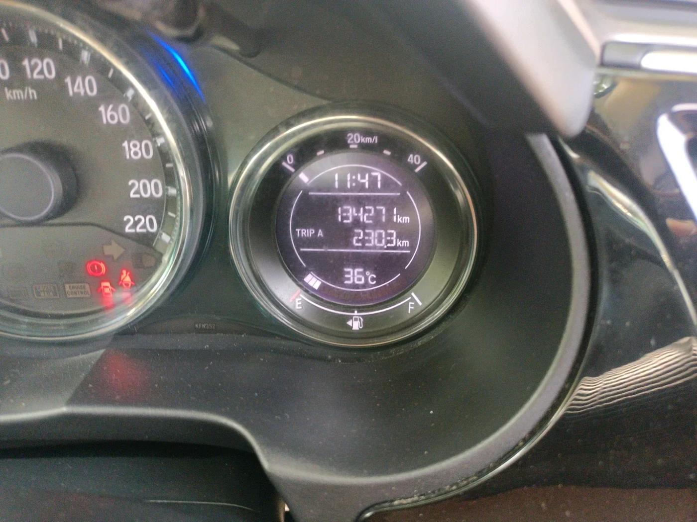 2017 Honda City 1.5L I-DTEC V, Diesel, Manual, 1,34,596 km, interior