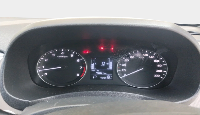 2017 Hyundai Creta SX PLUS AT 1.6 PETROL, Petrol, Automatic, 56,830 km, interior