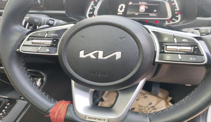 2024 KIA SONET HTX 1.5 AT, Diesel, Automatic, 36,649 km, interior