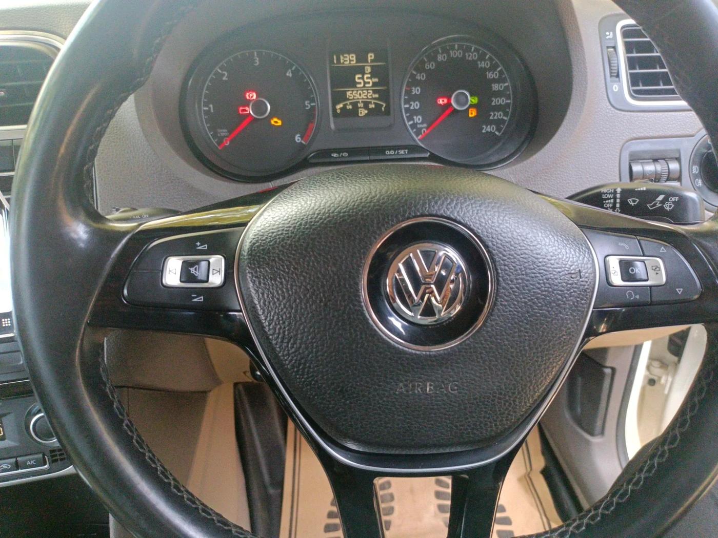 2018 Volkswagen Vento HIGHLINE 1.5 AT, Diesel, Automatic, 1,55,022 km, interior