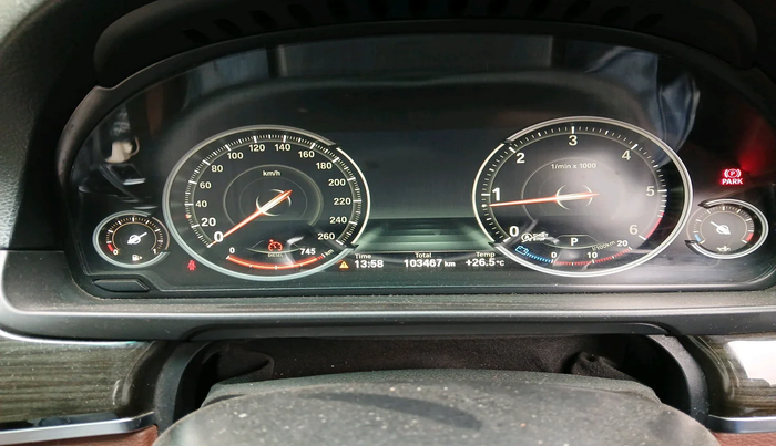 2016 BMW 5 Series 520D LUXURY LINE, Diesel, Automatic, 1,03,467 km, interior