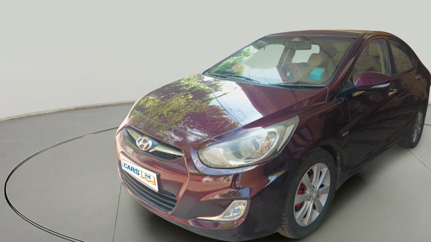 2012 Hyundai Verna FLUIDIC 1.6 CRDI SX OPT, Diesel, Manual, 1,20,543 km, exterior