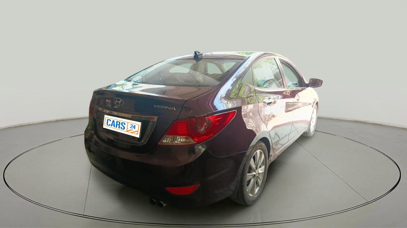 2012 Hyundai Verna FLUIDIC 1.6 CRDI SX OPT, Diesel, Manual, 1,20,543 km, exterior