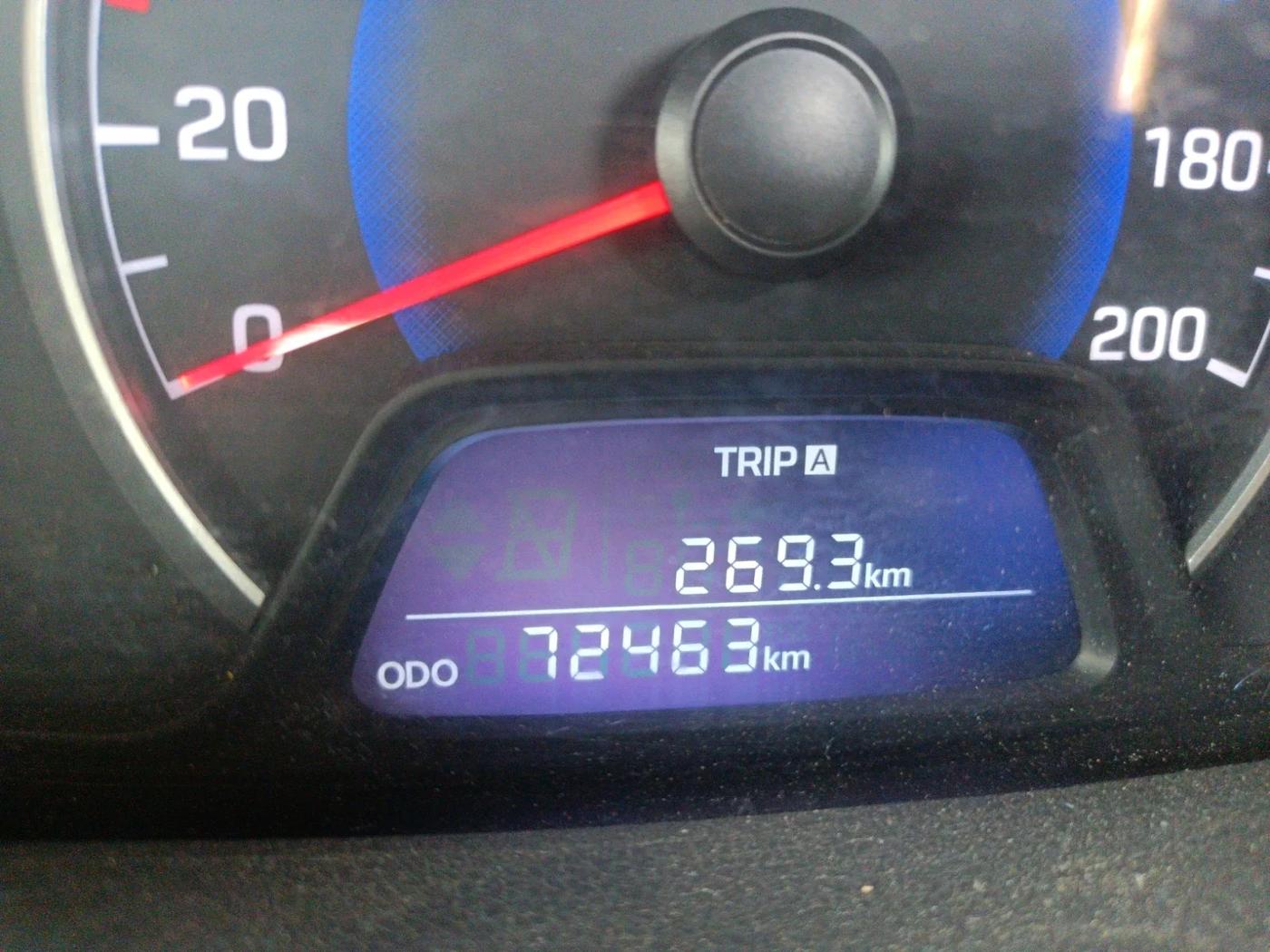 2014 Hyundai Grand i10 MAGNA 1.2 KAPPA VTVT, Petrol, Manual, 72,463 km, interior