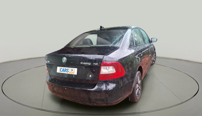 2012 Skoda Rapid ELEGANCE 1.6 TDI CR MT, Diesel, Manual, 1,34,886 km, exterior