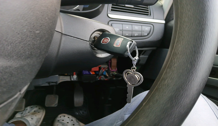 2014 Fiat Grand Punto DYNAMIC 1.3, Diesel, Manual, 1,23,222 km, interior