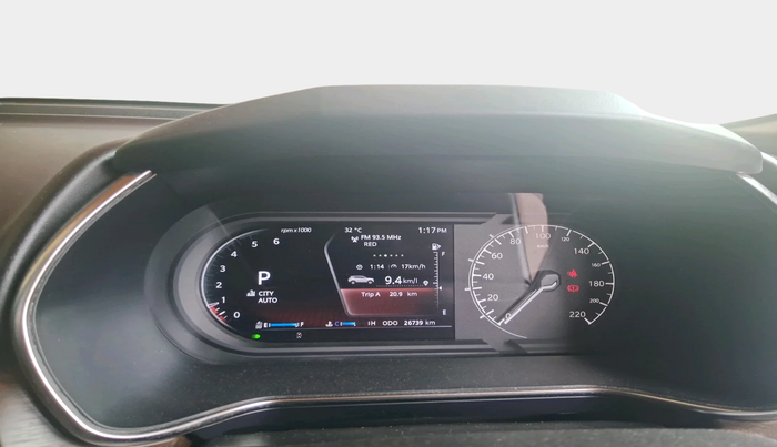 2020 Tata Harrier XZA PLUS 2.0L, Diesel, Automatic, 26,739 km, interior