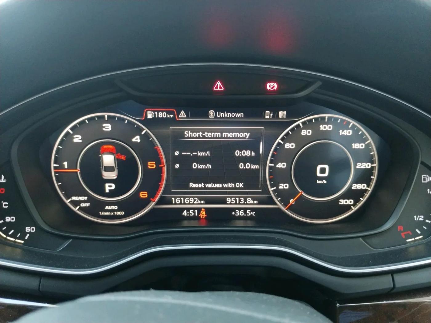 2018 Audi A4 35 TDI Technology, Diesel, Automatic, 1,61,692 km, interior