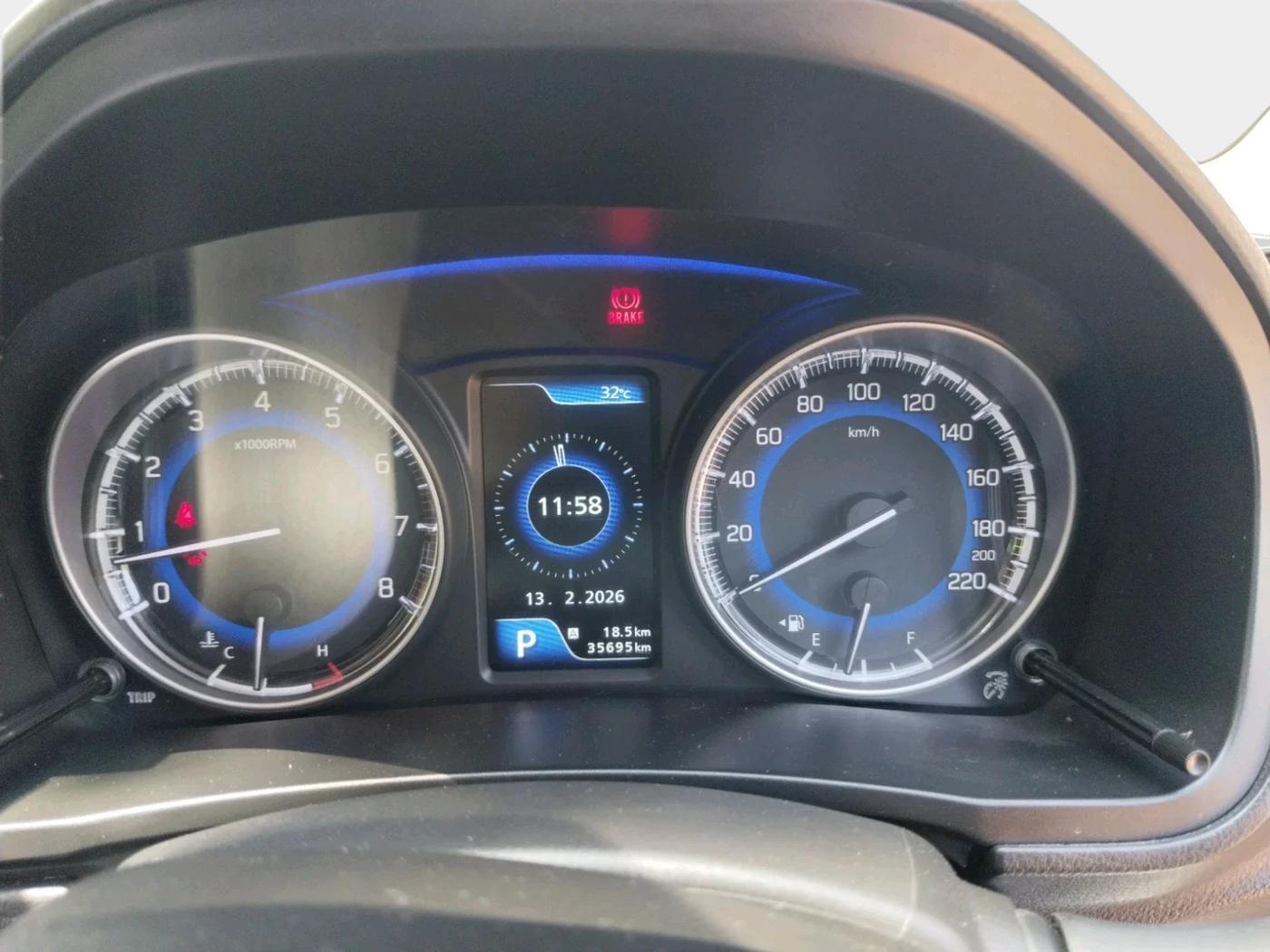2020 Toyota Glanza G CVT, Petrol, Automatic, 35,695 km, interior