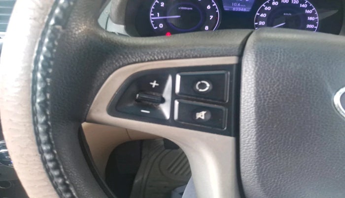 2011 Hyundai Verna FLUIDIC 1.6 VTVT SX, Petrol, Manual, 82,348 km, interior