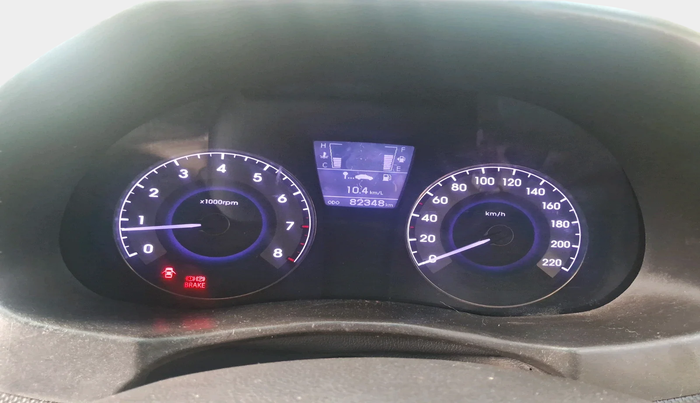 2011 Hyundai Verna FLUIDIC 1.6 VTVT SX, Petrol, Manual, 82,348 km, interior