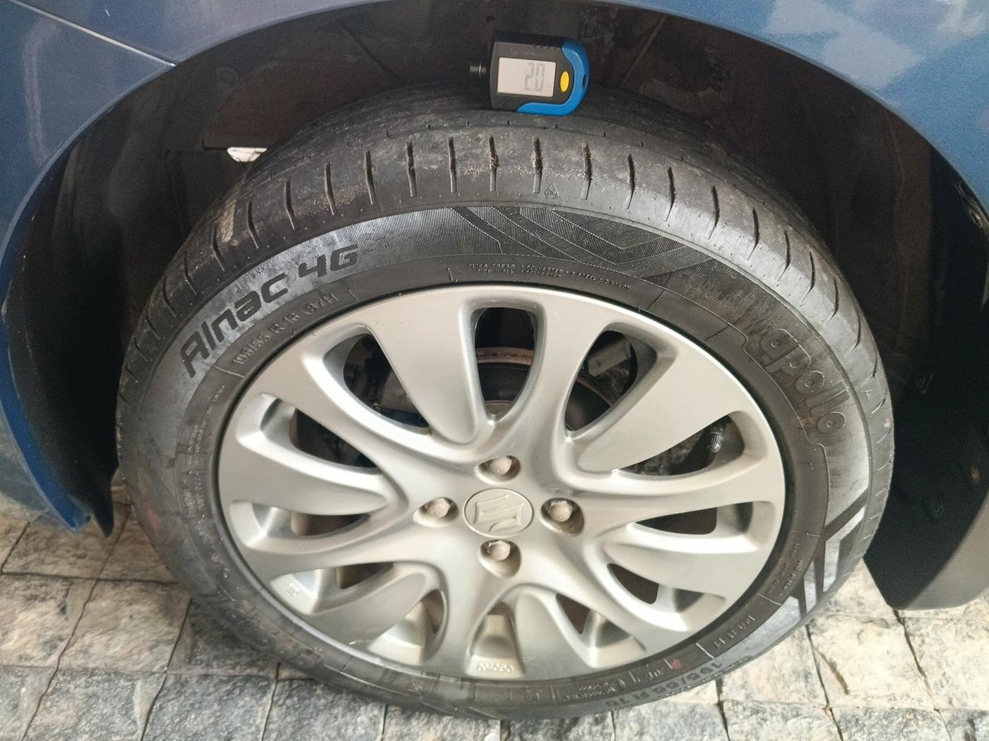 2017 Maruti Baleno ALPHA PETROL 1.2, Petrol, Manual, 29,072 km, tyre