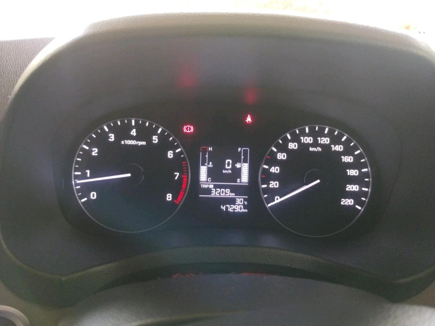 2017 Hyundai Creta  SX 1.6 Petrol , Petrol, Manual, 47,290 km, interior