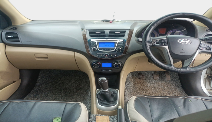 2012 Hyundai Verna FLUIDIC 1.6 CRDI SX, Diesel, Manual, 1,73,836 km, interior