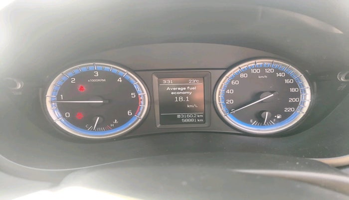 2016 Maruti S Cross ZETA 1.3, Diesel, Manual, 58,881 km, interior