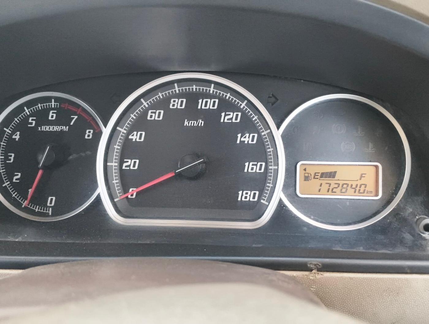 2011 Maruti Zen Estilo VXI, Petrol, Manual, 1,72,840 km, interior
