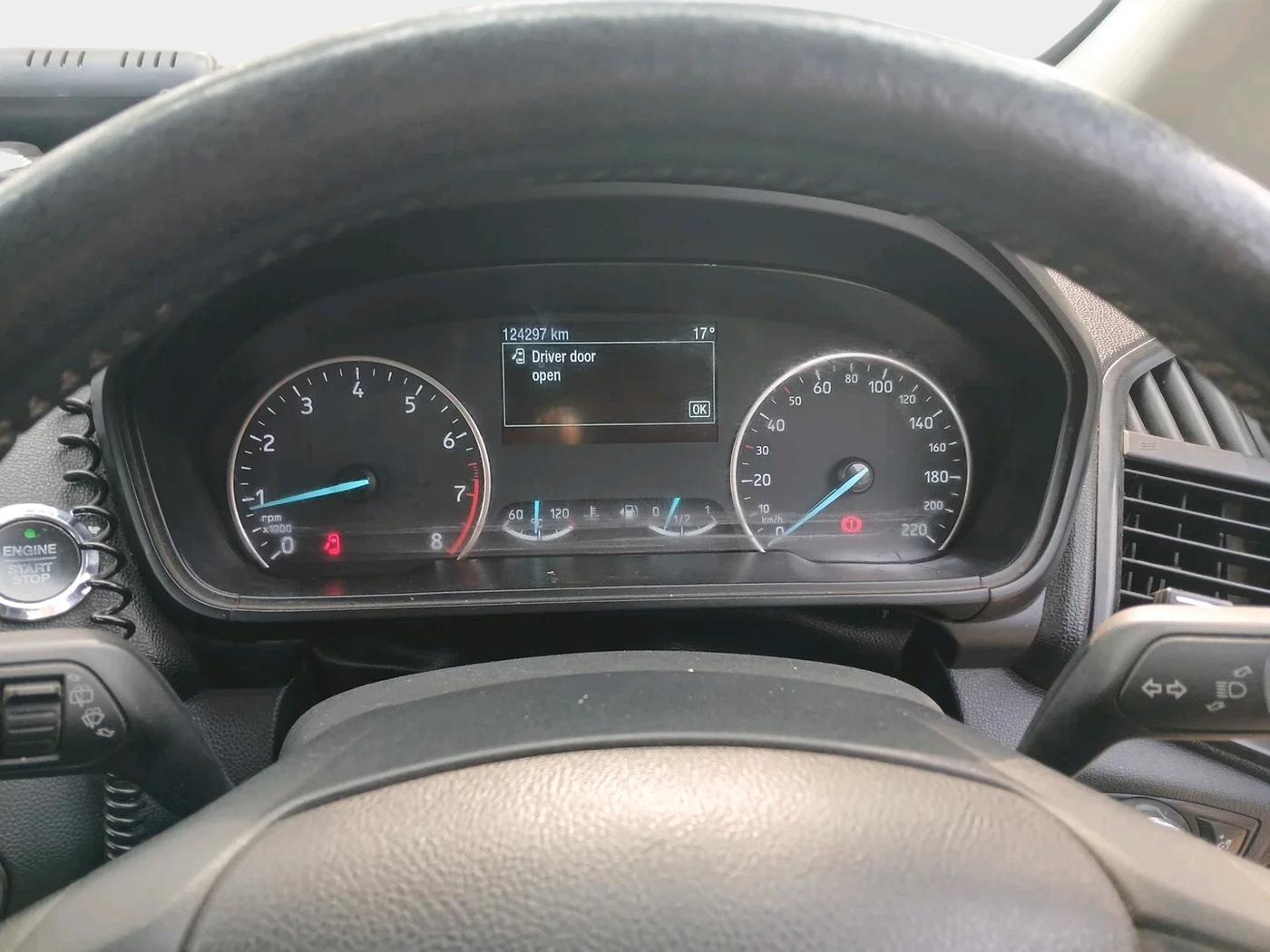 2019 Ford Ecosport TITANIUM 1.5L PETROL, Petrol, Manual, 1,24,297 km, interior