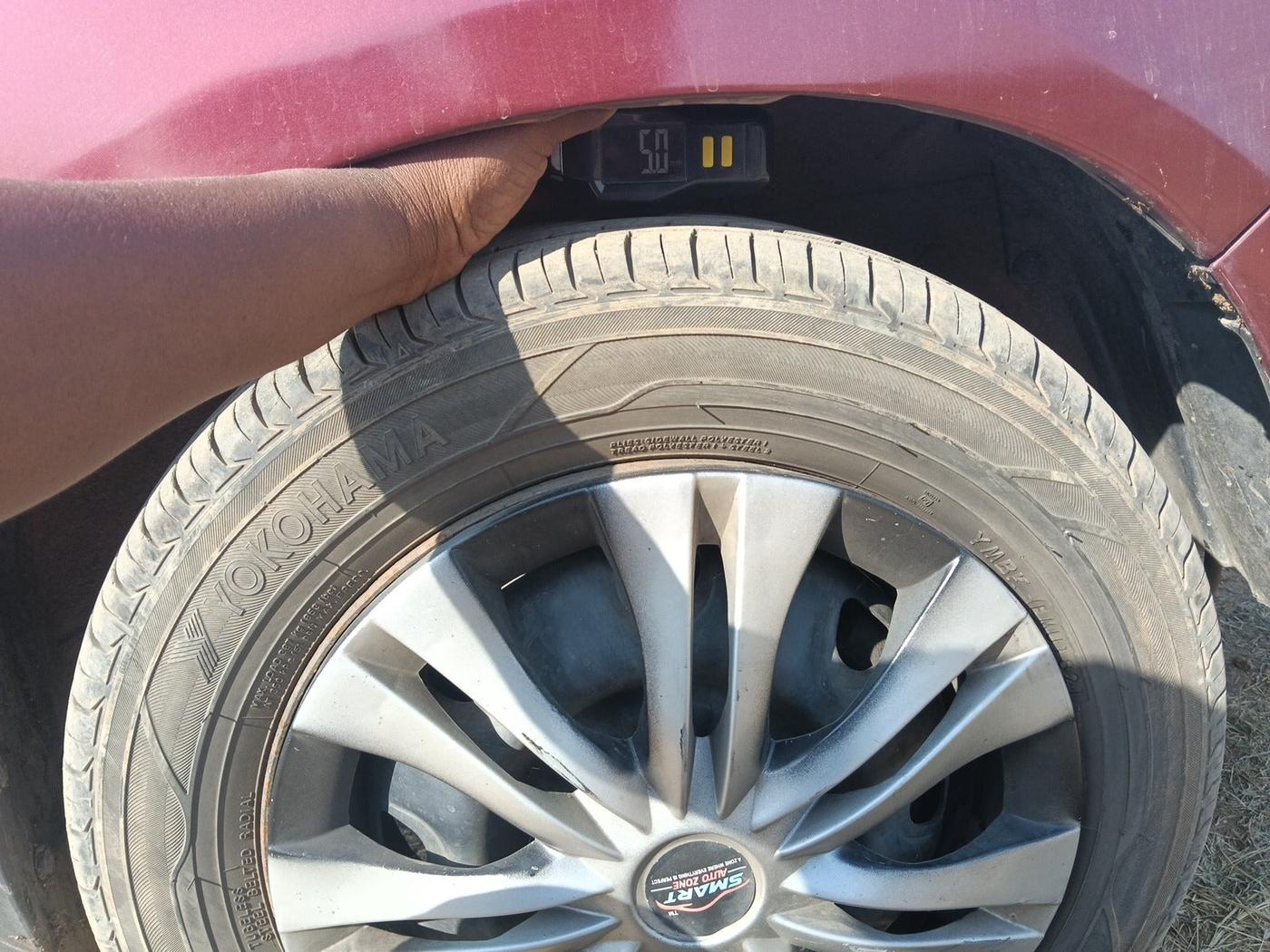 2013 Maruti Alto K10 VXI, Petrol, Manual, 51,922 km, tyre