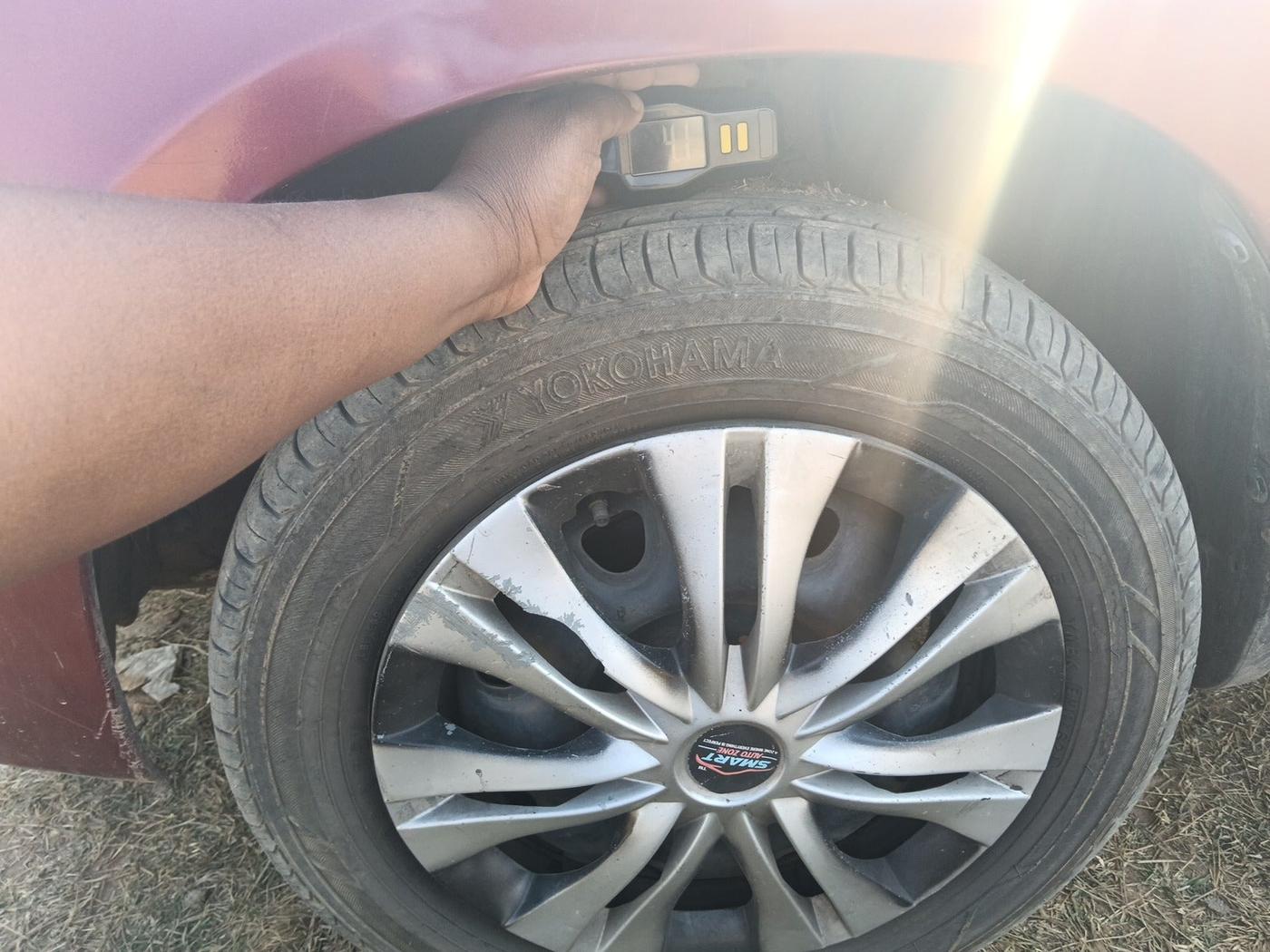 2013 Maruti Alto K10 VXI, Petrol, Manual, 51,922 km, tyre