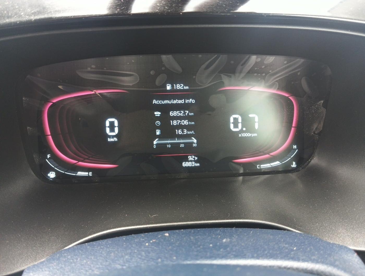 2022 KIA CARENS LUXURY PLUS 1.5 DIESEL 7 STR, Diesel, Manual, 6,883 km, interior