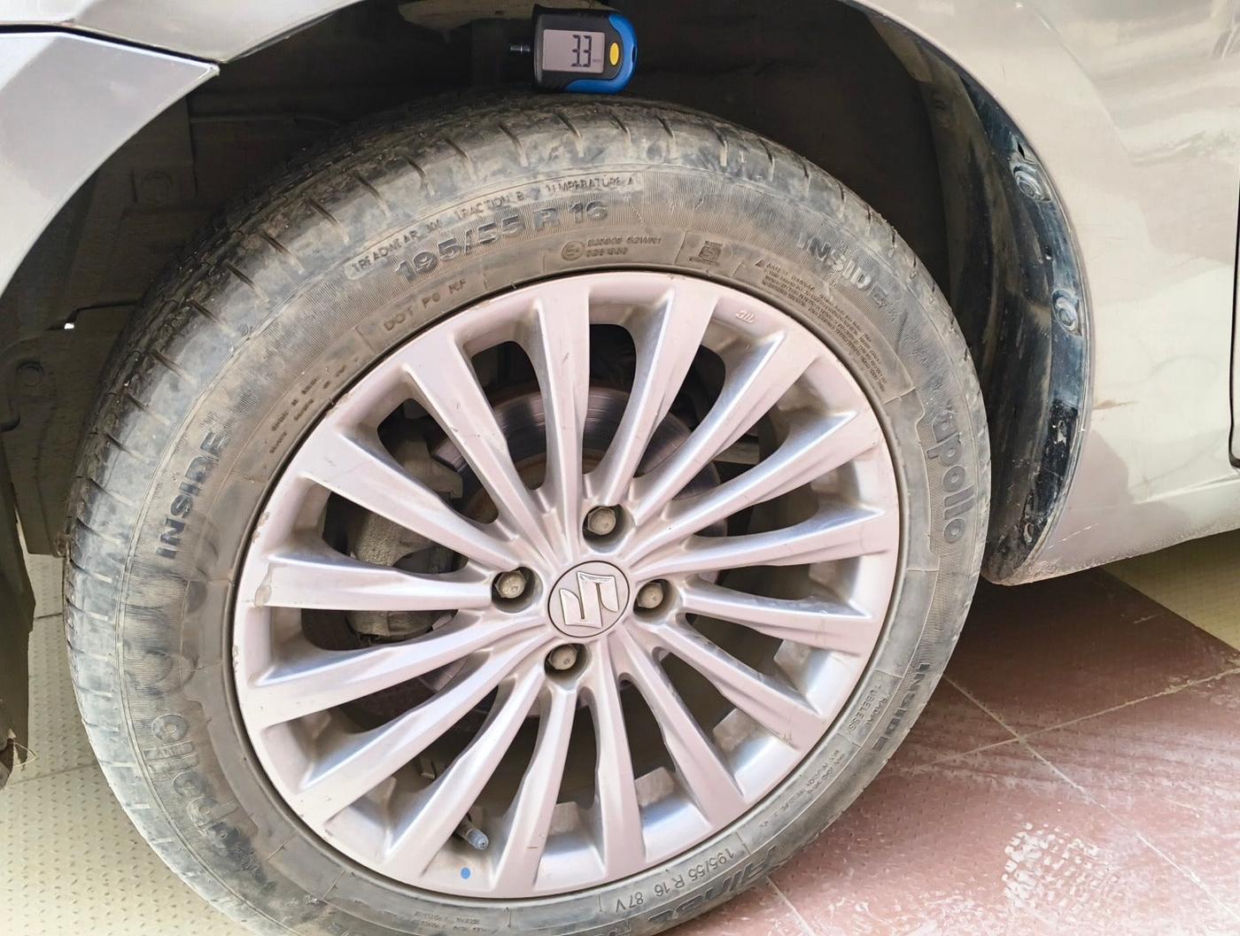 2017 Maruti Ciaz ALPHA 1.4 PETROL, Petrol, Manual, 23,260 km, tyre