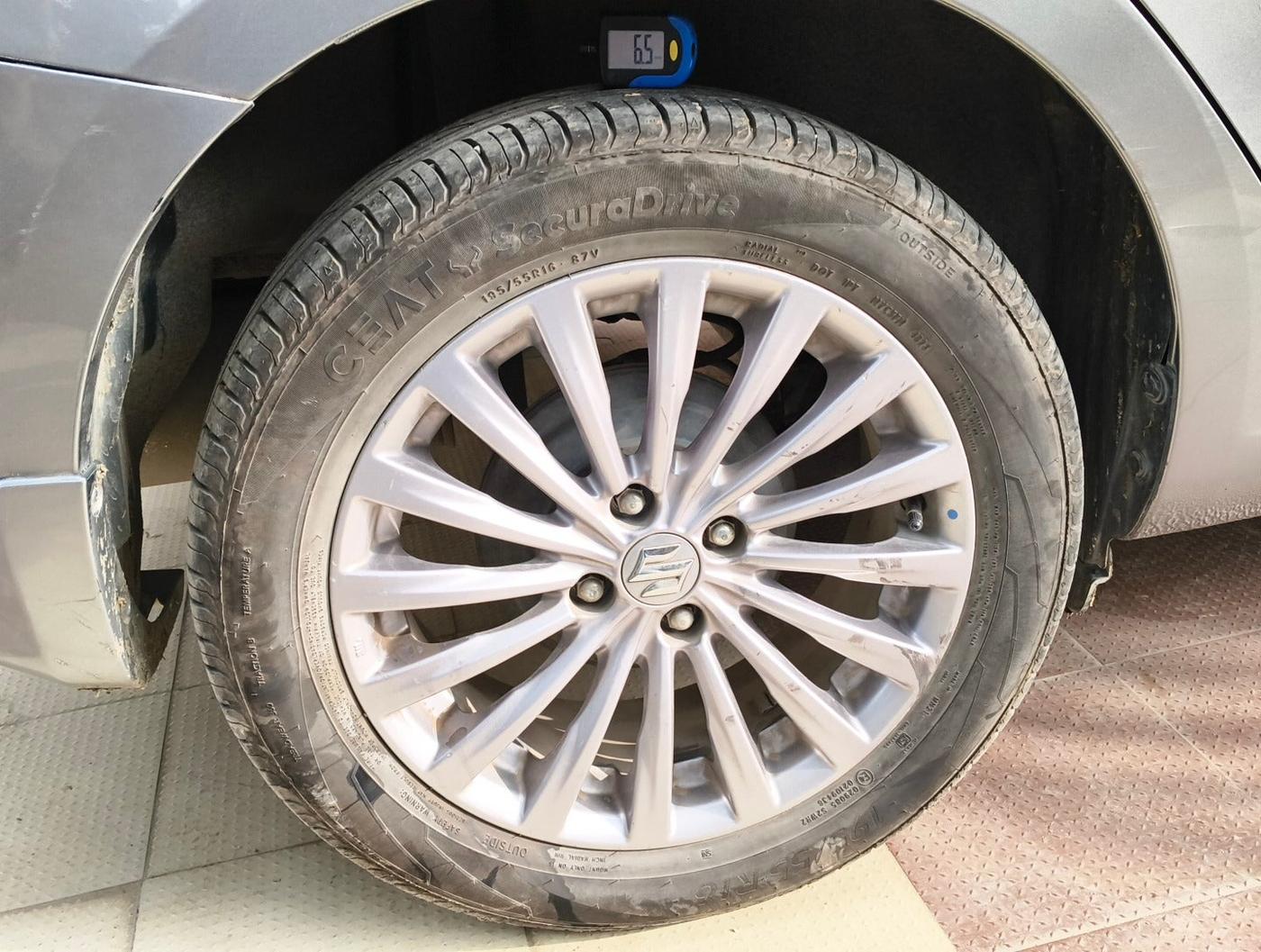 2017 Maruti Ciaz ALPHA 1.4 PETROL, Petrol, Manual, 23,260 km, tyre