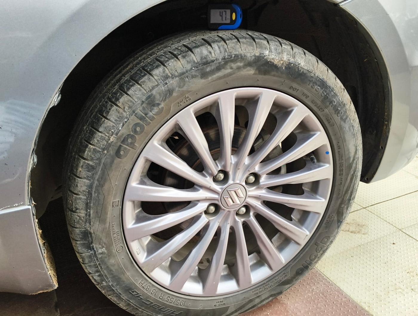 2017 Maruti Ciaz ALPHA 1.4 PETROL, Petrol, Manual, 23,260 km, tyre