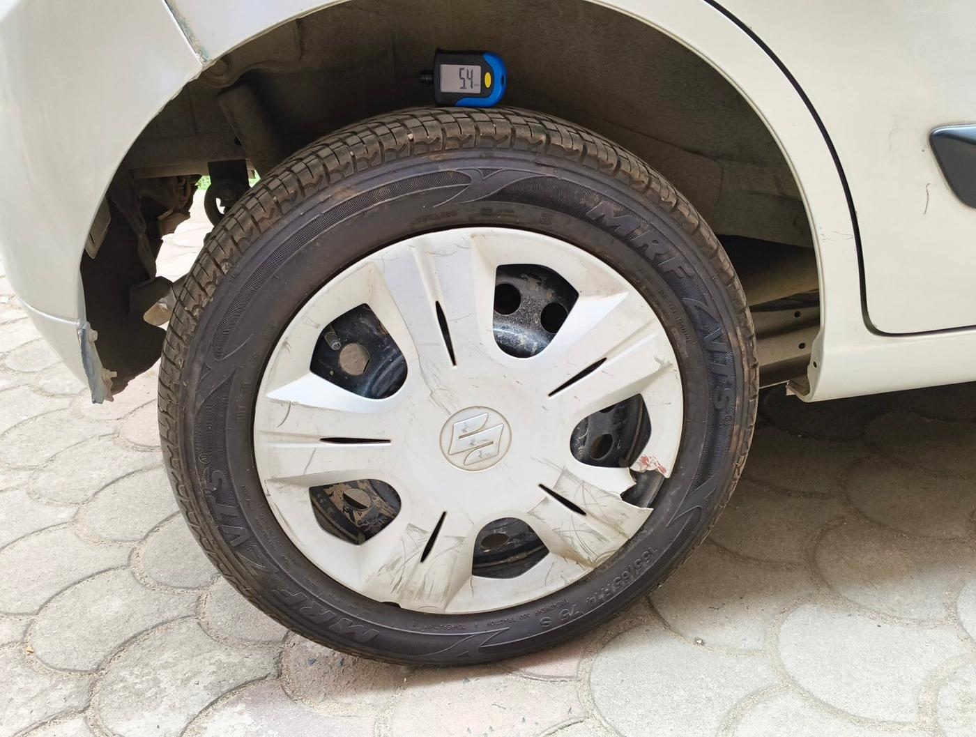 2018 Maruti Wagon R 1.0 VXI AMT, Petrol, Automatic, 68,804 km, tyre
