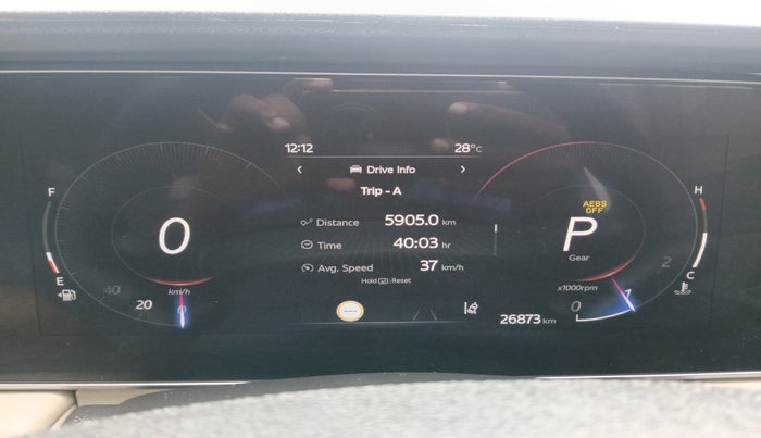 2024 Mahindra XUV700 AX 7 LUXURY D AT 7 STR, Diesel, Automatic, 26,873 km, interior