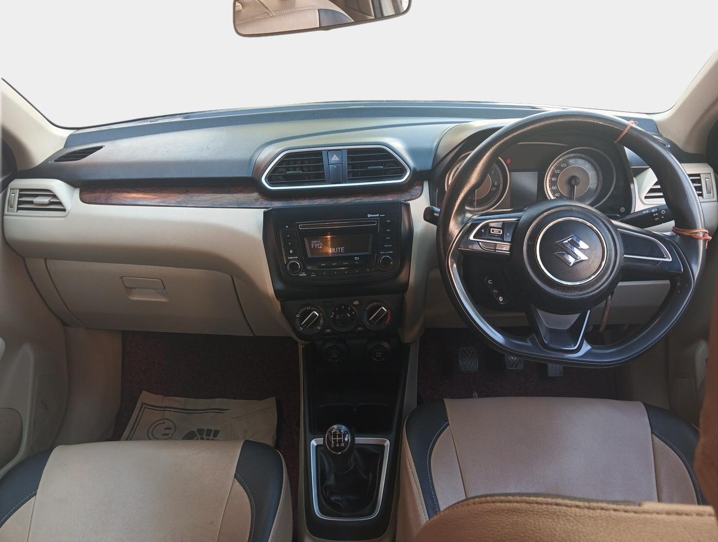 2017 Maruti Dzire VXI, Petrol, Manual, 1,63,431 km, interior