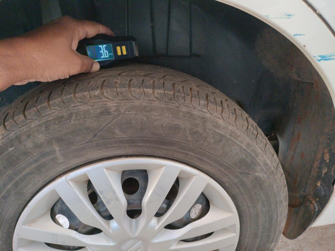 2020 Maruti Dzire VXI, Petrol, Manual, 80,928 km, tyre