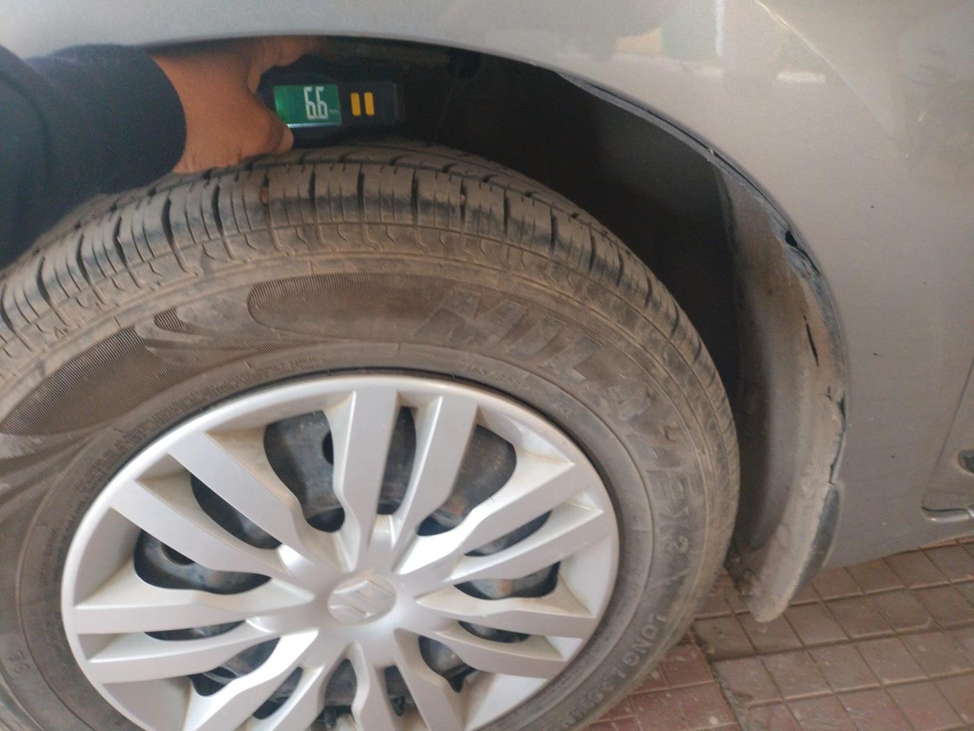 2020 Maruti Dzire VXI, Petrol, Manual, 58,596 km, tyre