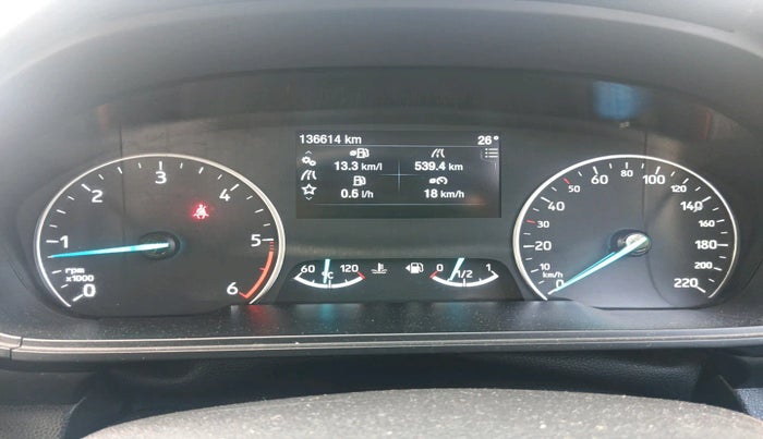 2021 Ford Ecosport TITANIUM 1.5L SPORTS(SUNROOF) DIESEL, Diesel, Manual, 1,36,614 km, interior