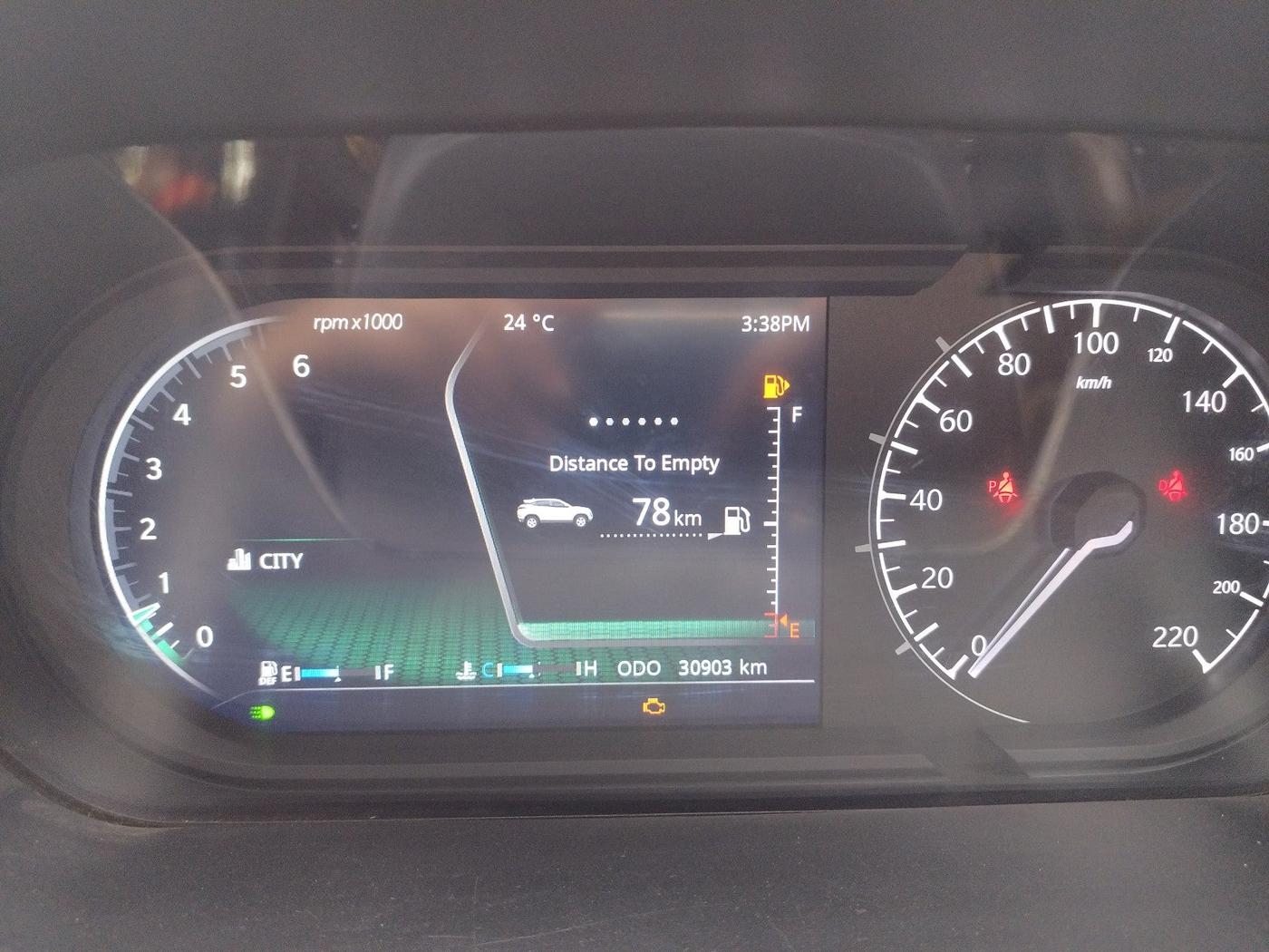 2020 Tata Harrier XZ PLUS 2.0L DUAL TONE, Diesel, Manual, 30,903 km, interior