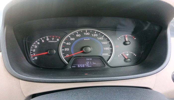 2014 Hyundai Grand i10 SPORTZ 1.2 KAPPA VTVT, Petrol, Manual, 65,875 km, interior