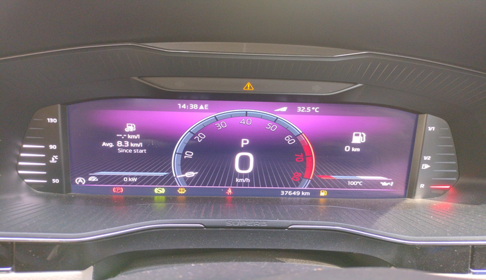 2022 Skoda Superb L&K 2.0 TSI AT, Petrol, Automatic, 37,649 km, interior