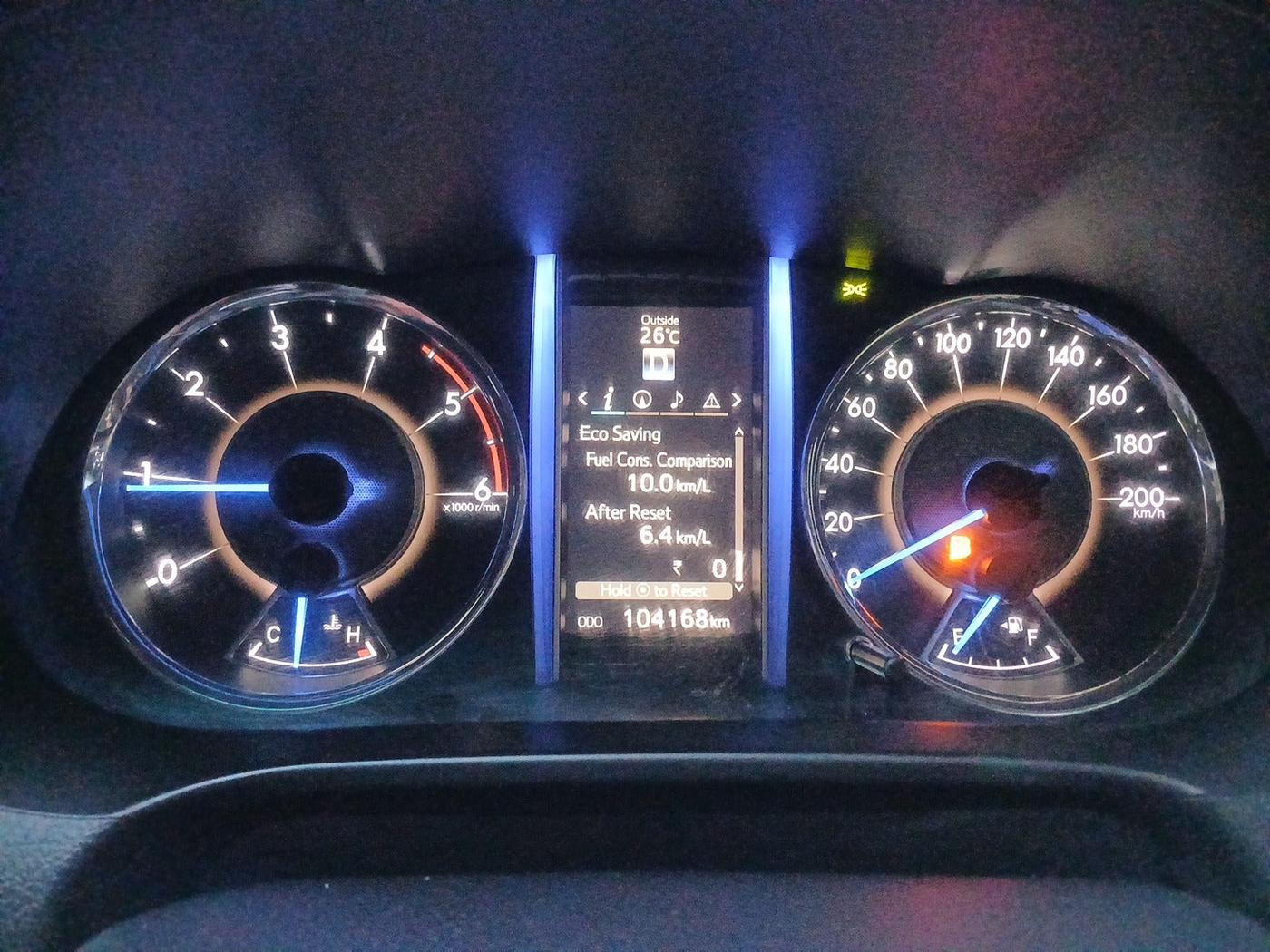 2017 Toyota Fortuner 2.8 4X4 AT, Diesel, Automatic, 1,04,168 km, interior
