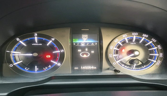 2016 Toyota Innova Crysta 2.8 ZX AT 7 STR, Diesel, Automatic, 1,45,064 km, interior