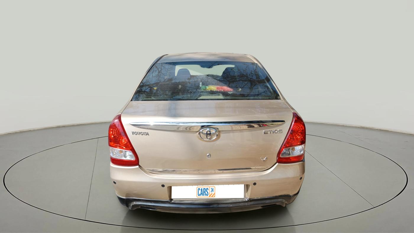 2011 Toyota Etios V, Petrol, Manual, 90,199 km, exterior