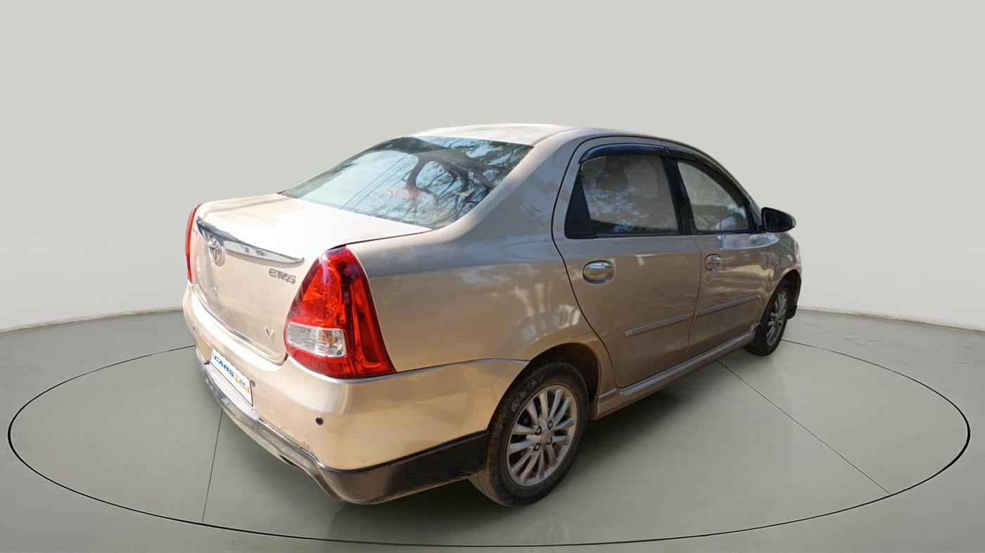 2011 Toyota Etios V, Petrol, Manual, 90,199 km, exterior