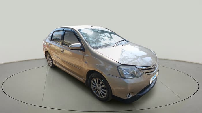 2011 Toyota Etios V, Petrol, Manual, 90,199 km, exterior