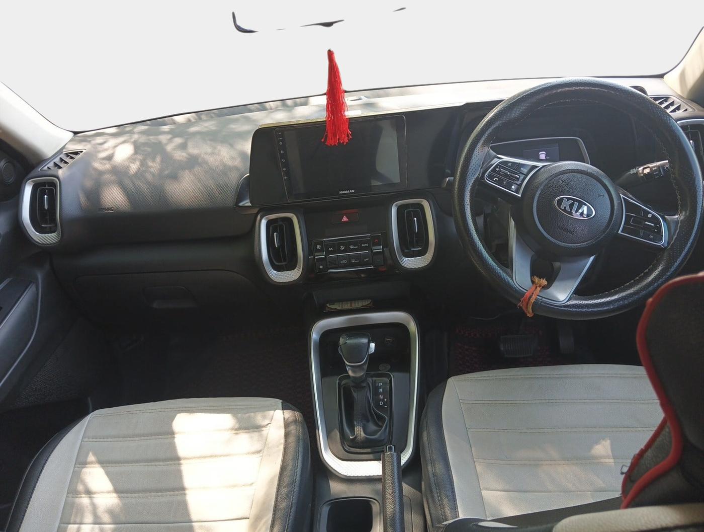 2020 KIA SONET HTK PLUS 1.5 AT, Diesel, Automatic, 79,353 km, interior