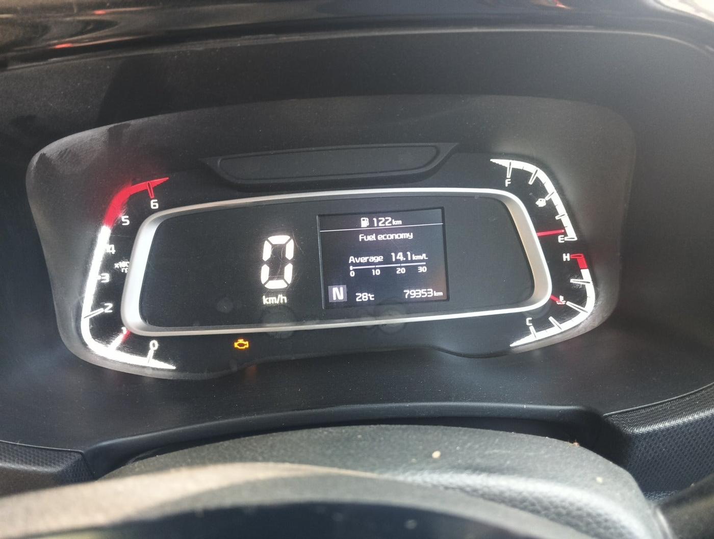 2020 KIA SONET HTK PLUS 1.5 AT, Diesel, Automatic, 79,353 km, interior