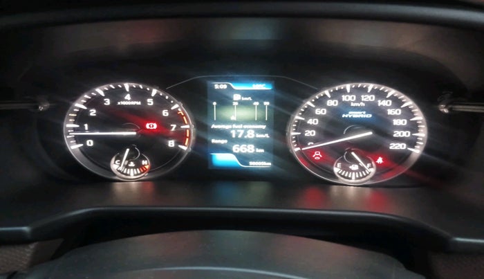 2024 Maruti BREZZA ZXI + SMART HYBRID, Petrol, Manual, 58,005 km, interior